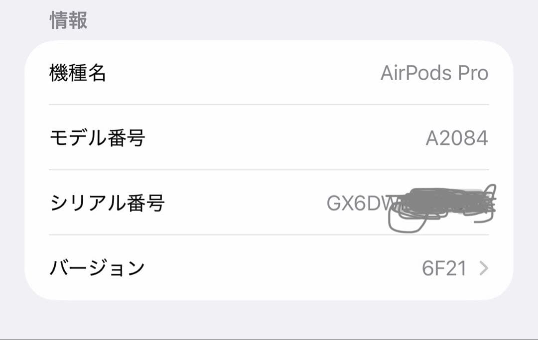 【純正・付属品未使用】Apple AirPods Pro 第1世代、本体付属品