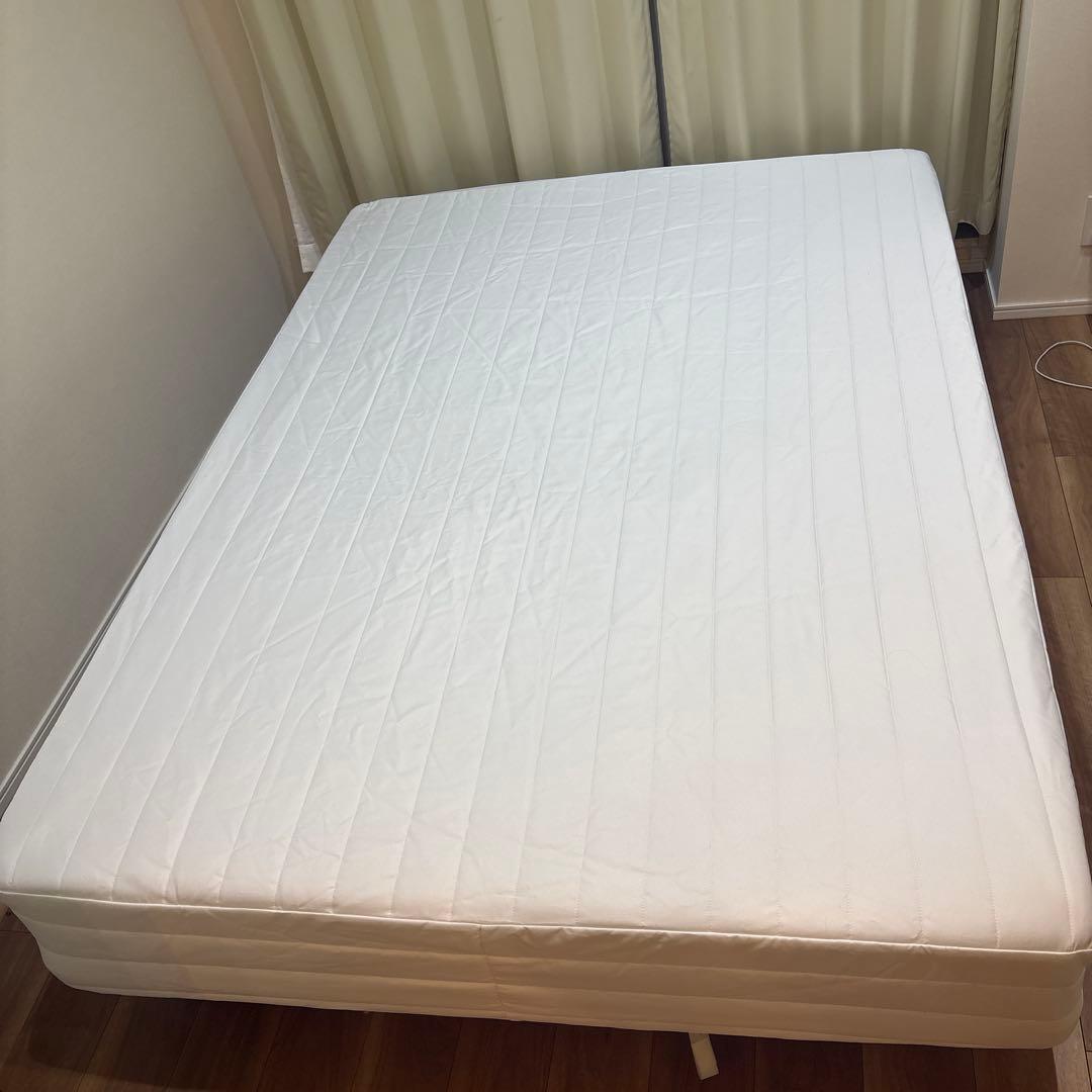 【ちいさん専用】1月中発送限定！無印良品　脚付マットレス　ポケットコイルダブル