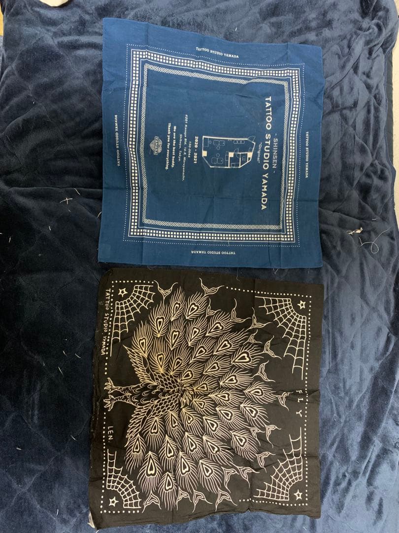 タトゥースタジオヤマダ タトゥーアート キャップ バンダナ 栓抜き セット