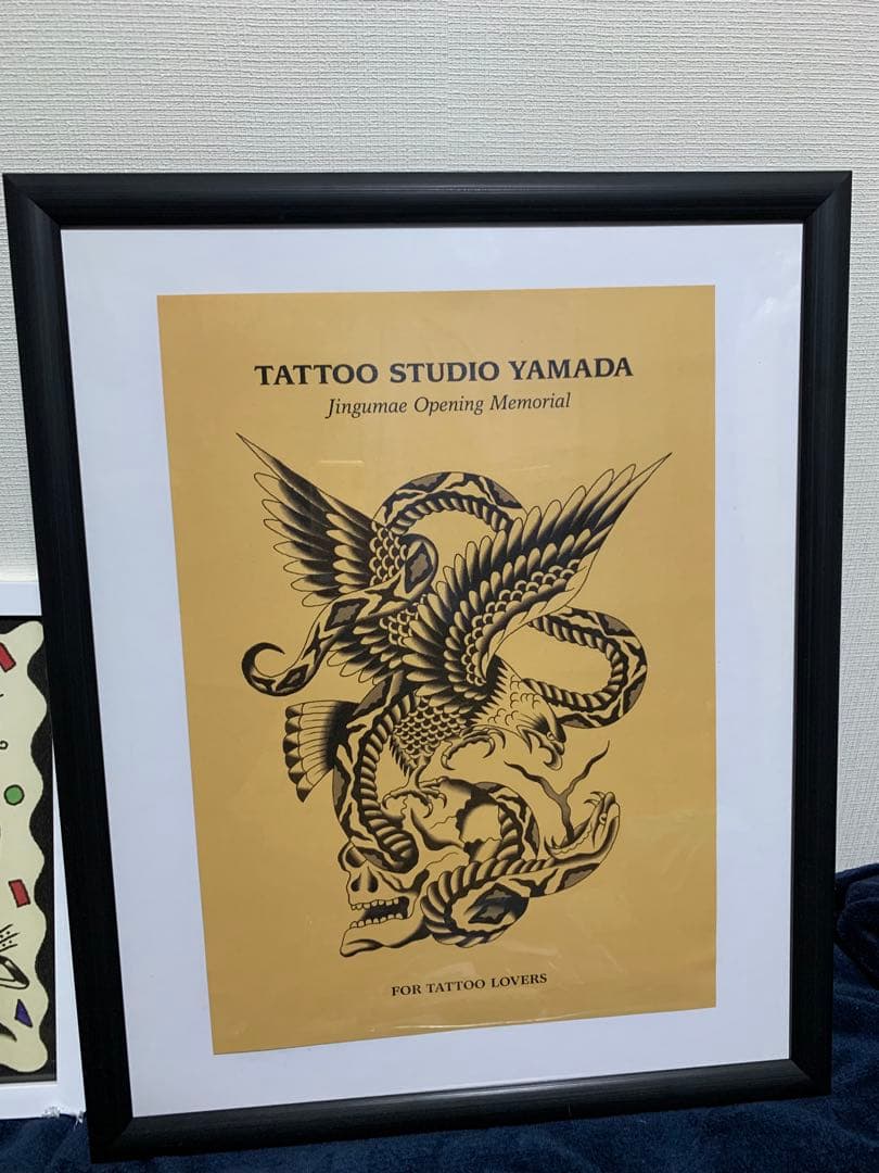 タトゥースタジオヤマダ タトゥーアート キャップ バンダナ 栓抜き セット