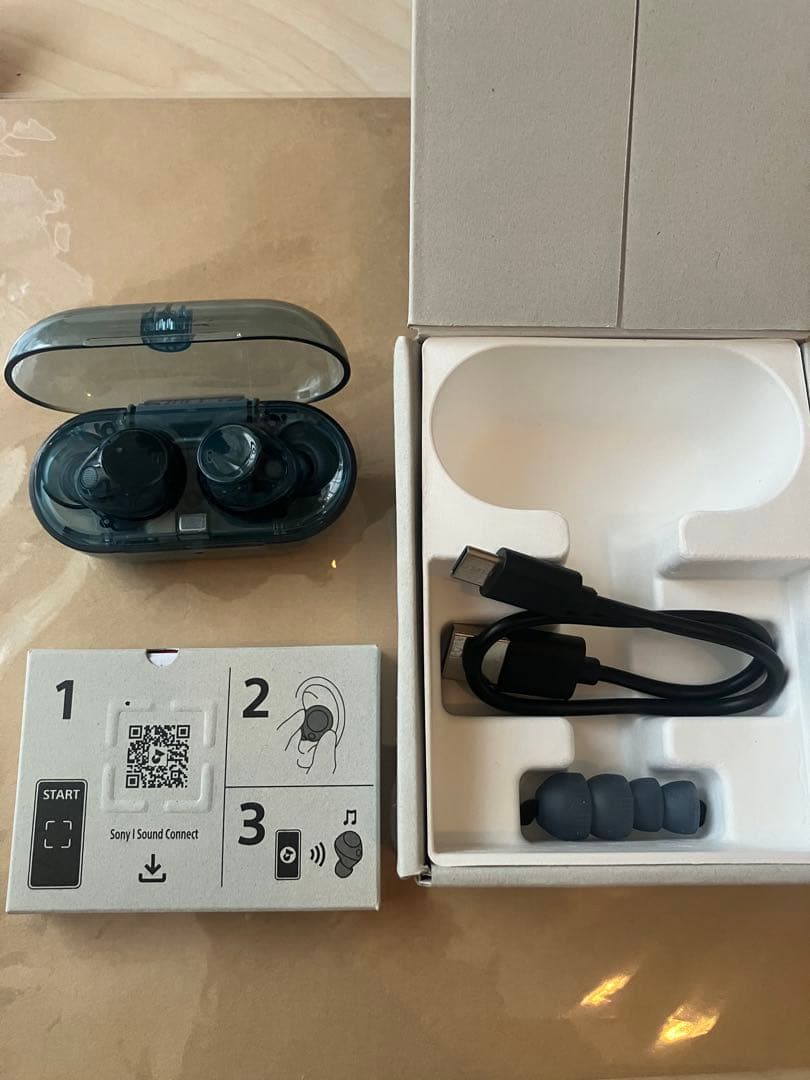 SONY WF-C710N ワイヤレスイヤホン グラスブルー