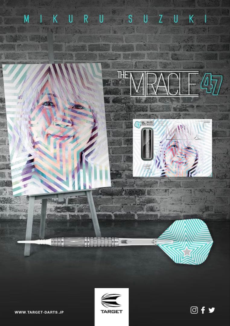 【ターゲット】ザ ミラクル47 鈴木未来プロモデル 18g 定価14055円