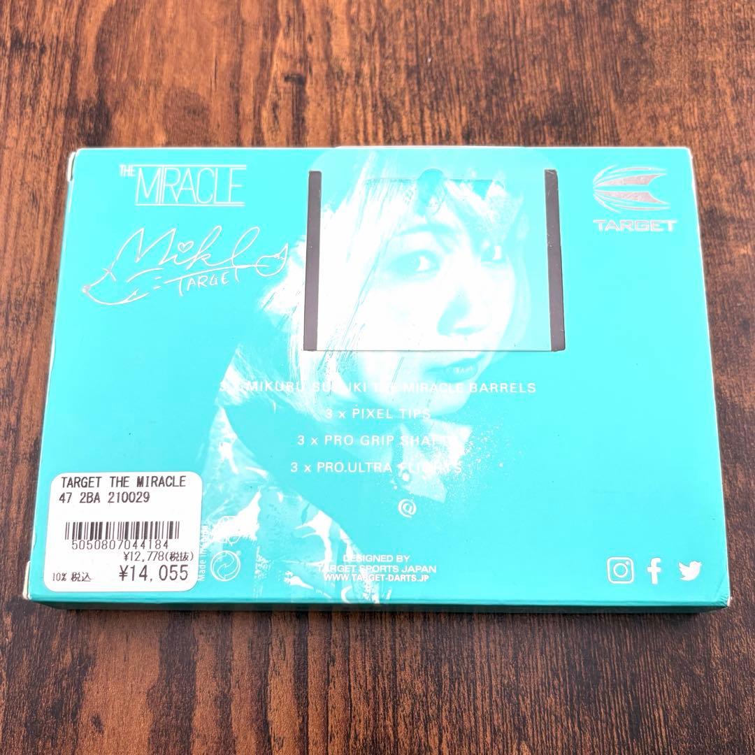 【ターゲット】ザ ミラクル47 鈴木未来プロモデル 18g 定価14055円