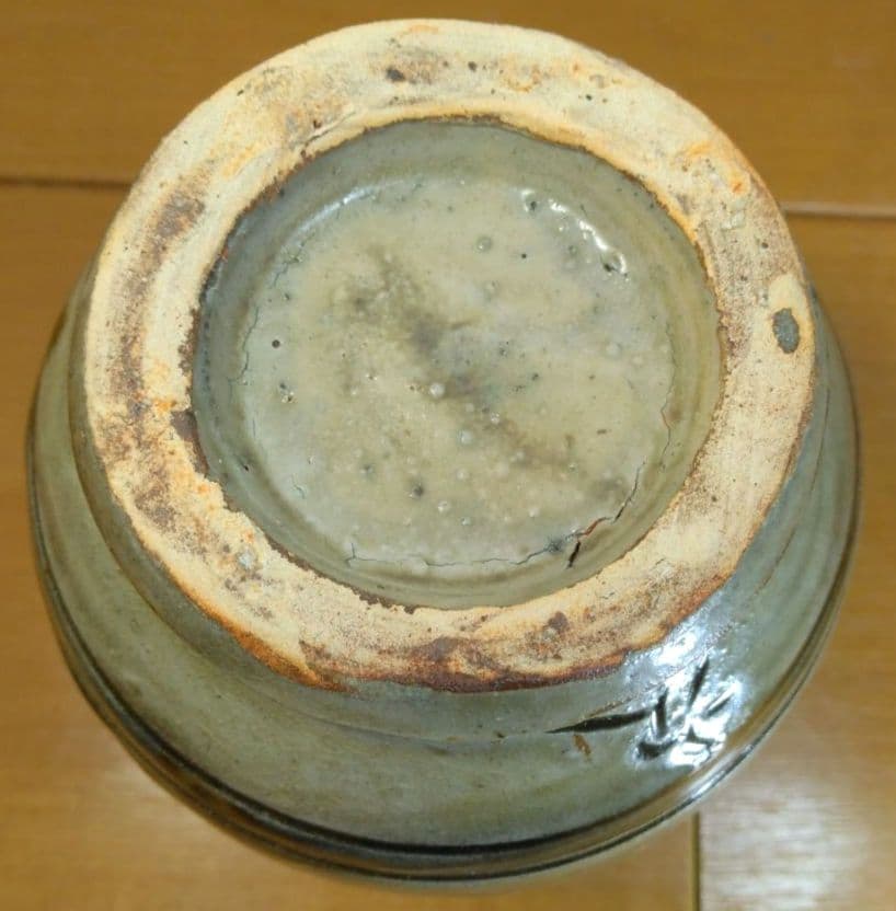 人間国宝 金城次郎 徳利 栞 共箱 美品 壺屋焼 壷屋焼 海老魚紋徳利 やちむん