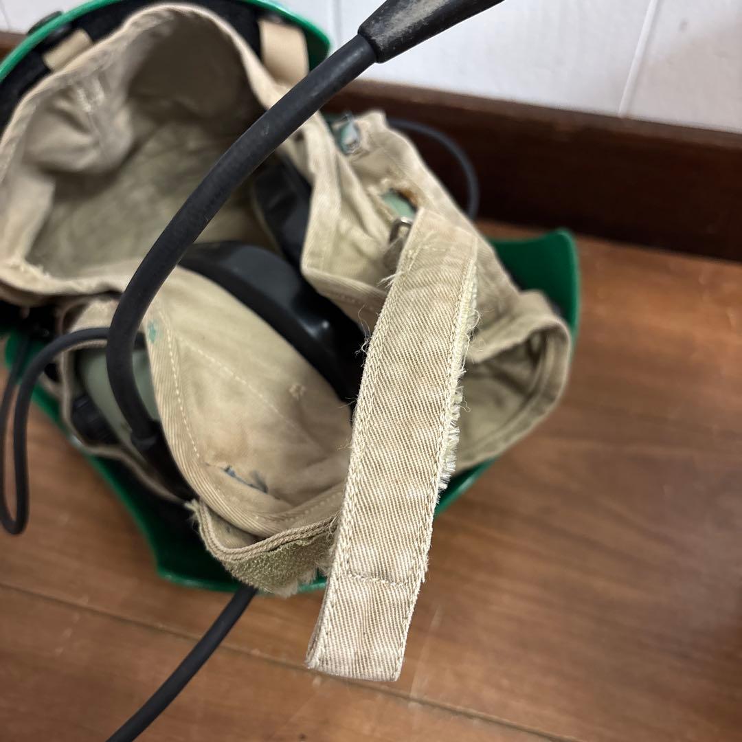 米軍実物　FLIGHT DECK CREWMAN'S HELMETSヘッドセット