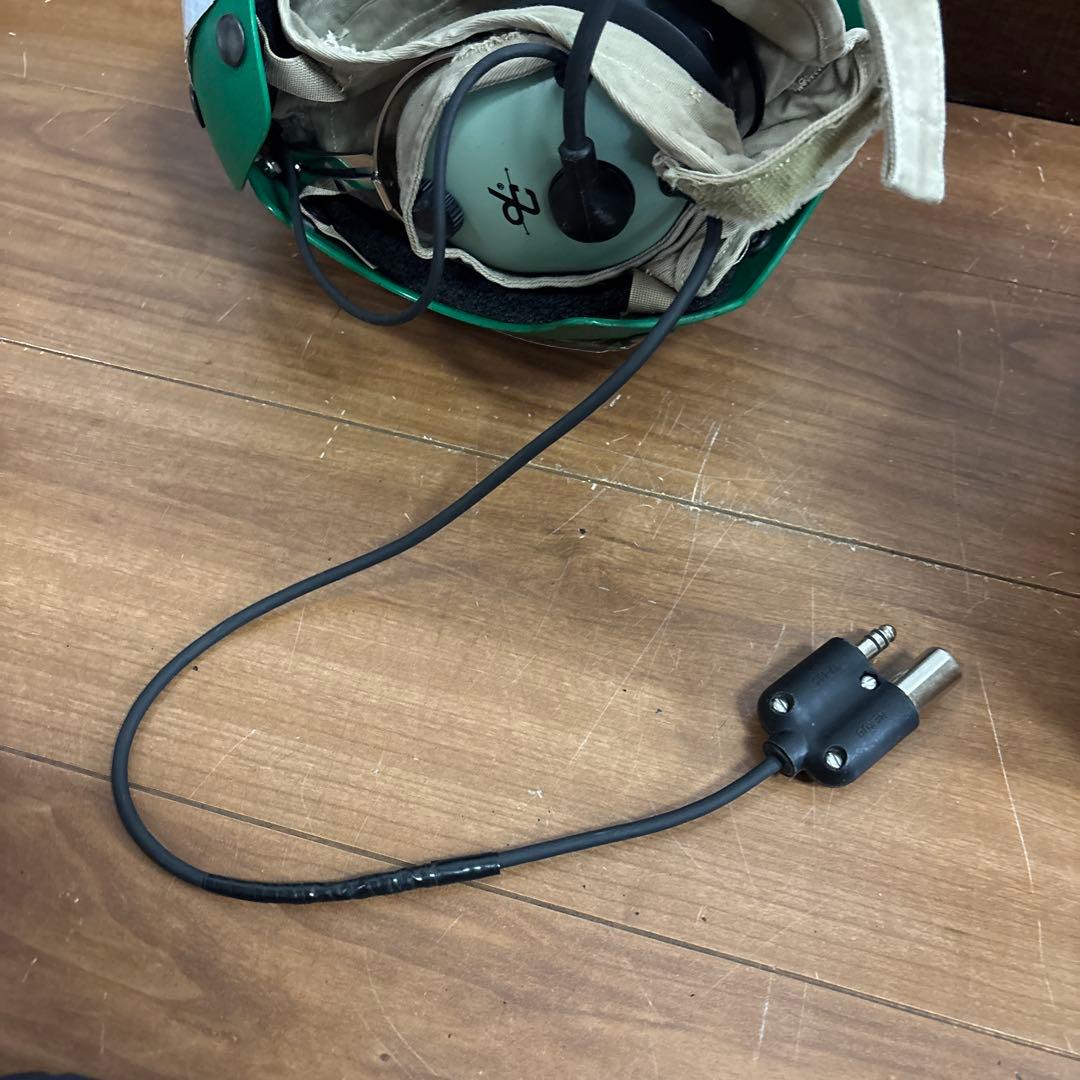 米軍実物　FLIGHT DECK CREWMAN'S HELMETSヘッドセット