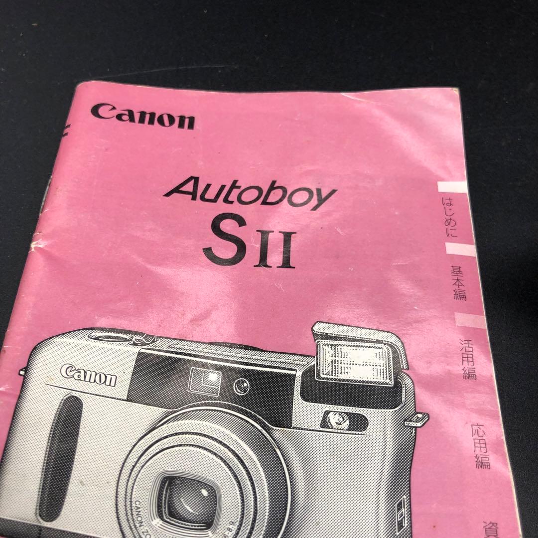 【動作確認済】Canon Autoboy S II フィルムカメラ フィルム付き