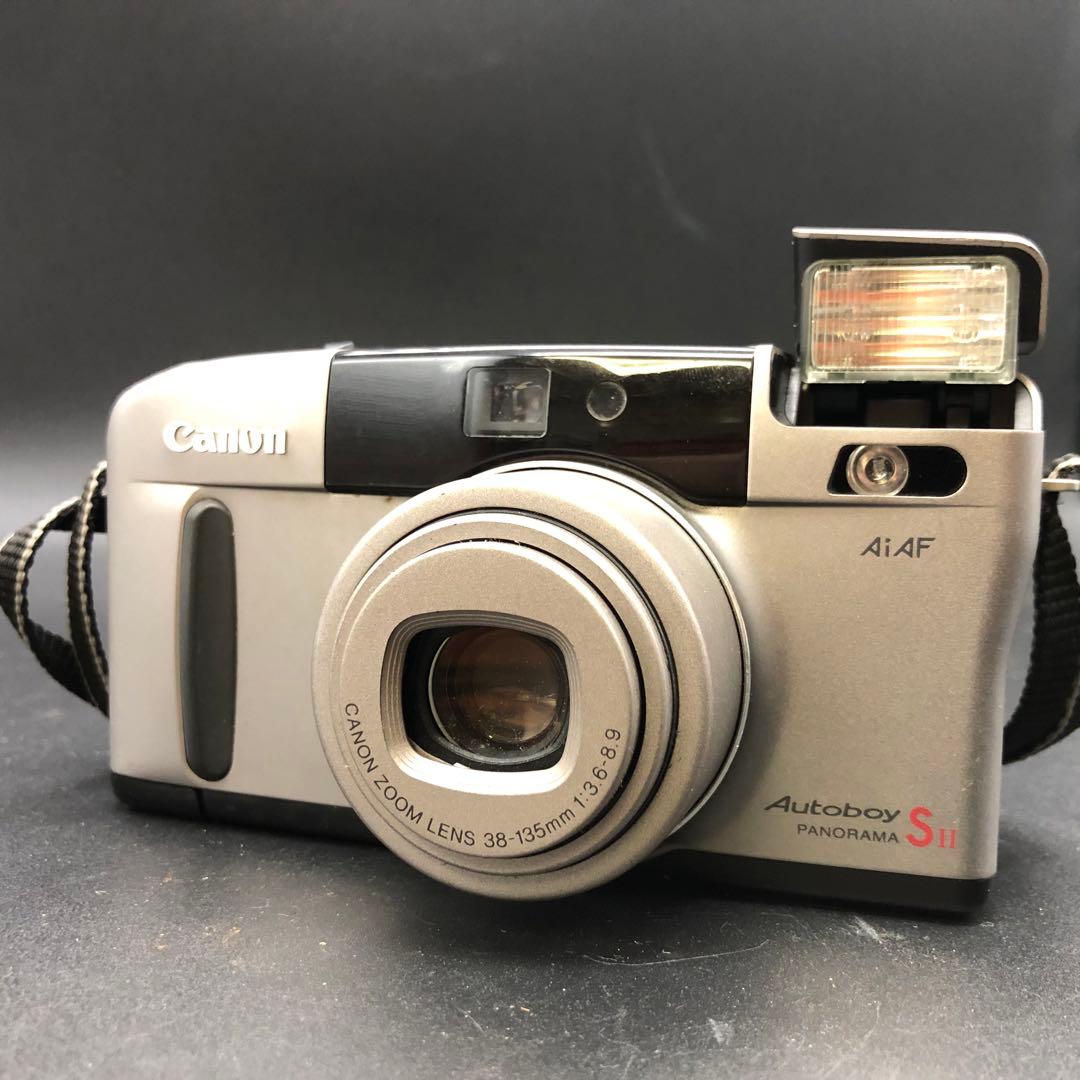 【動作確認済】Canon Autoboy S II フィルムカメラ フィルム付き