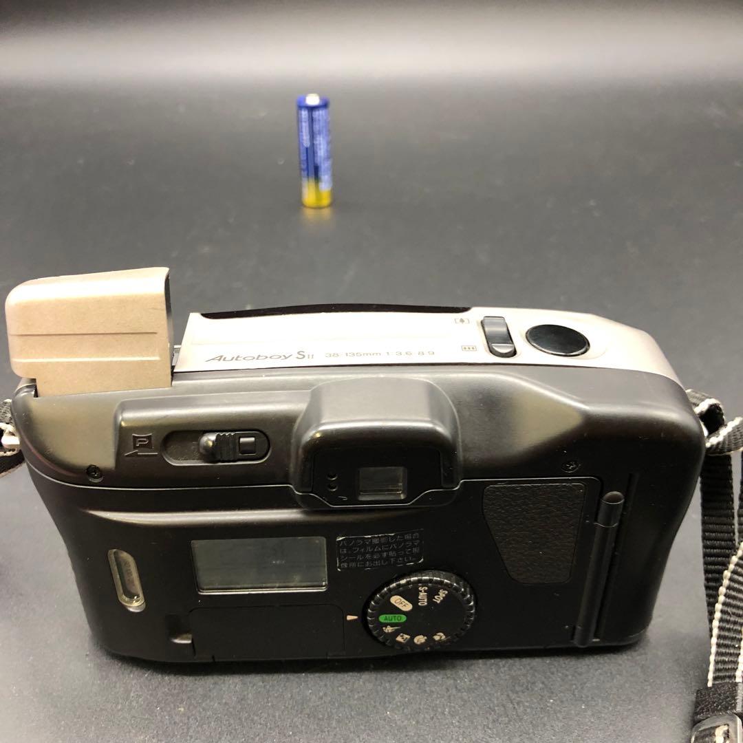 【動作確認済】Canon Autoboy S II フィルムカメラ フィルム付き