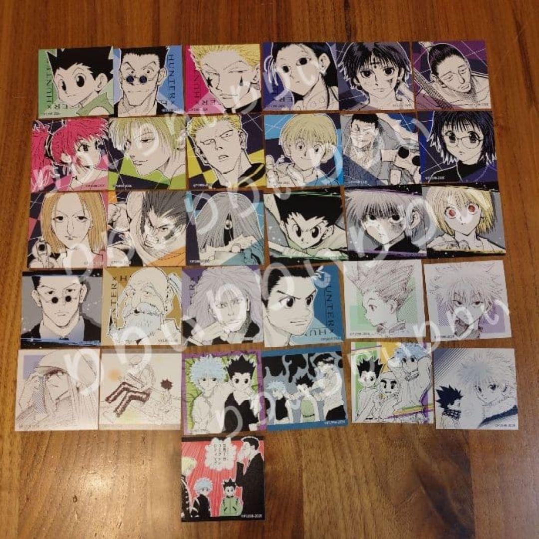ハンターハンター スクエアステッカーコレクション 31種