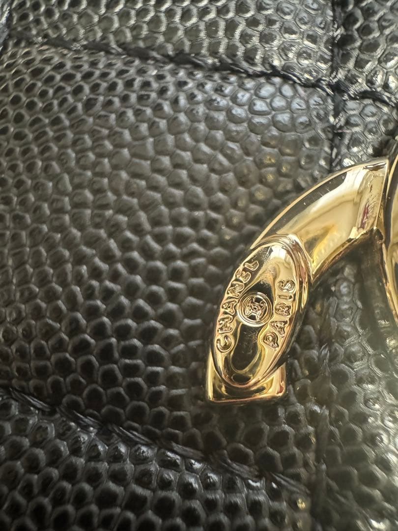 ノベルティCHANELチェーン　ショルダーバッグ　トップハンドル ブラック