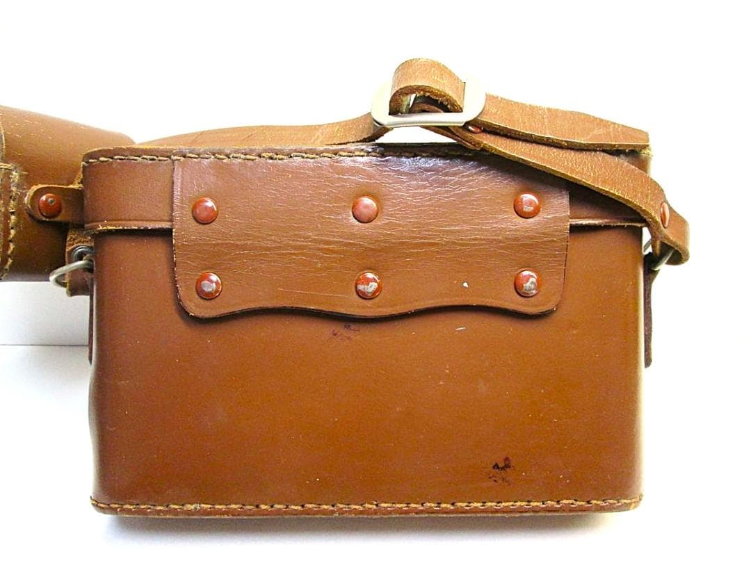 ナショナル.真空管式ポータブルラジオ　3B-267　レザーケース付き