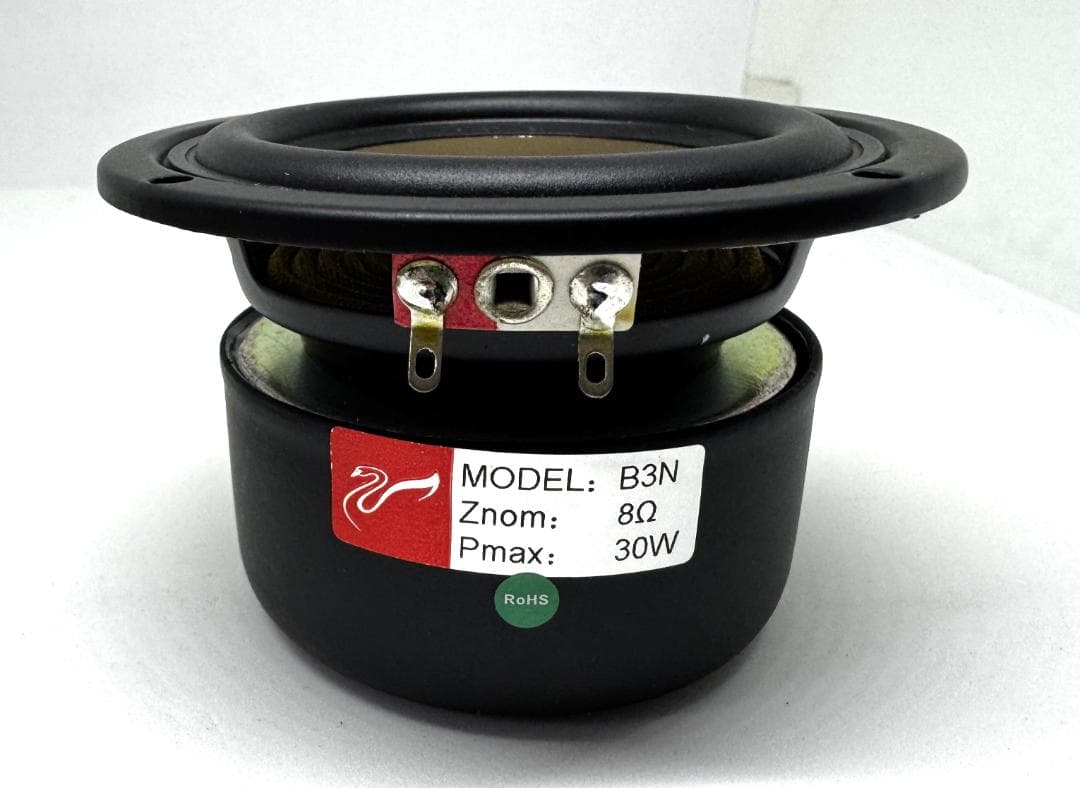 B3N スピーカー 8Ω 30W 80mm フルレンジスピーカーx4個