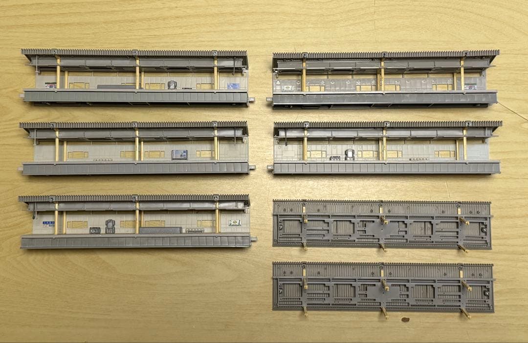 【ジャンク】KATO 近郊形対向式ホームセット　他、複数セット