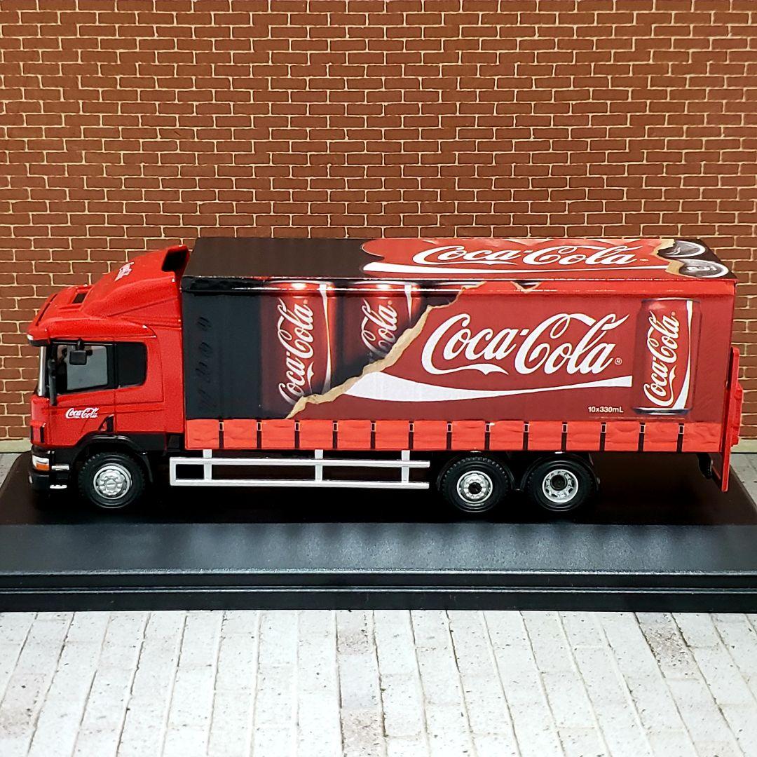 新品未開封　オックスフォード　コカ・コーラ　スカニア　6ホイール　トラック
