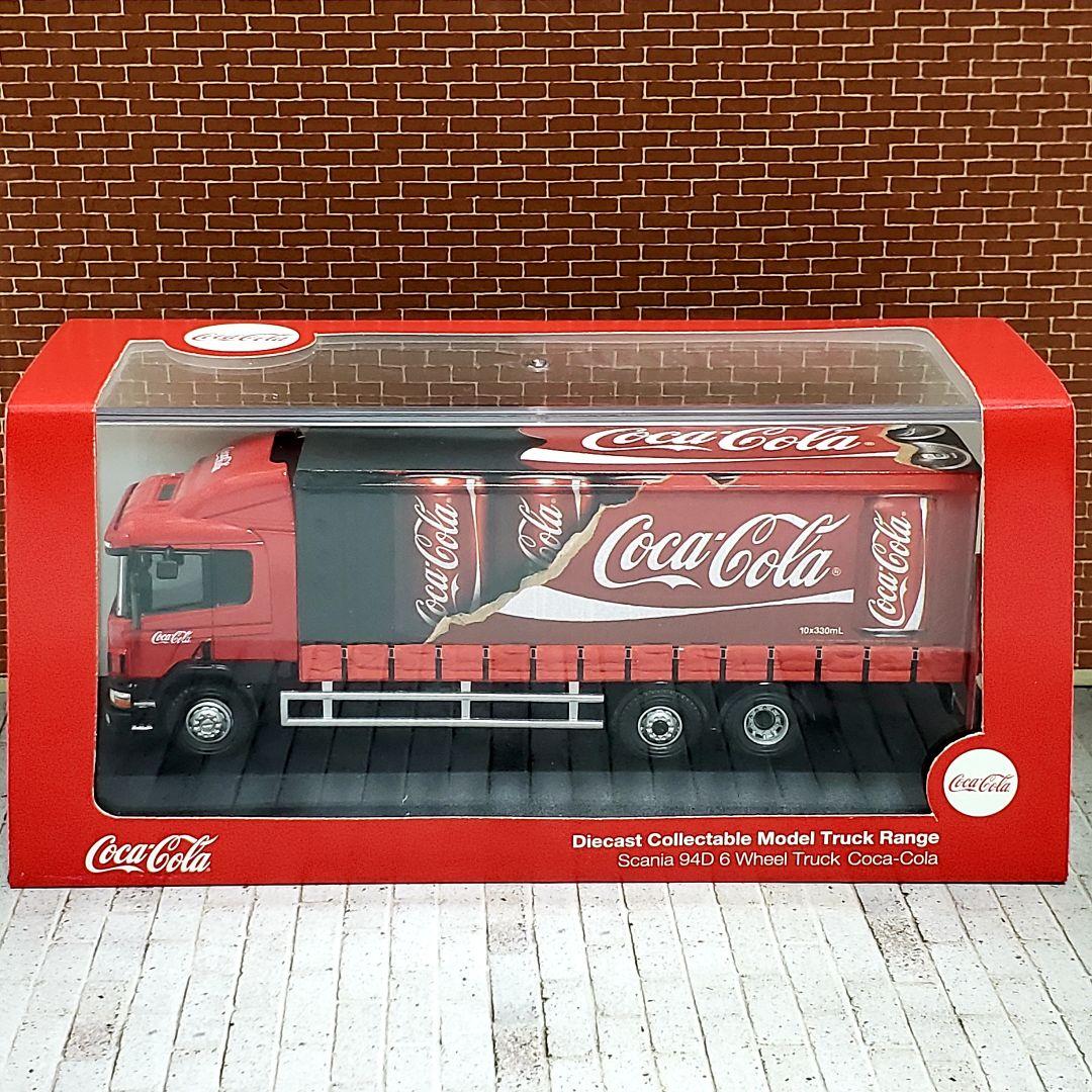 新品未開封　オックスフォード　コカ・コーラ　スカニア　6ホイール　トラック