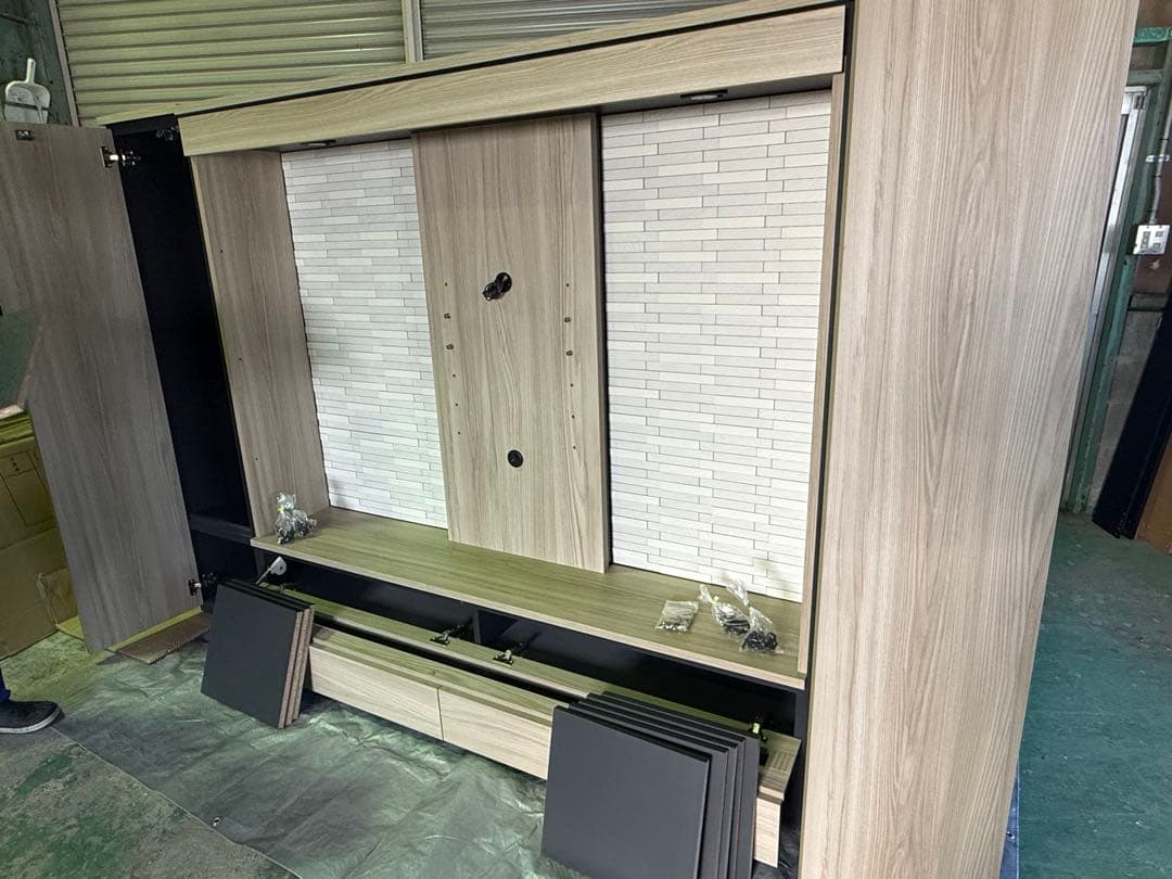 テレビボード　大型　テレビ台　ベージュ