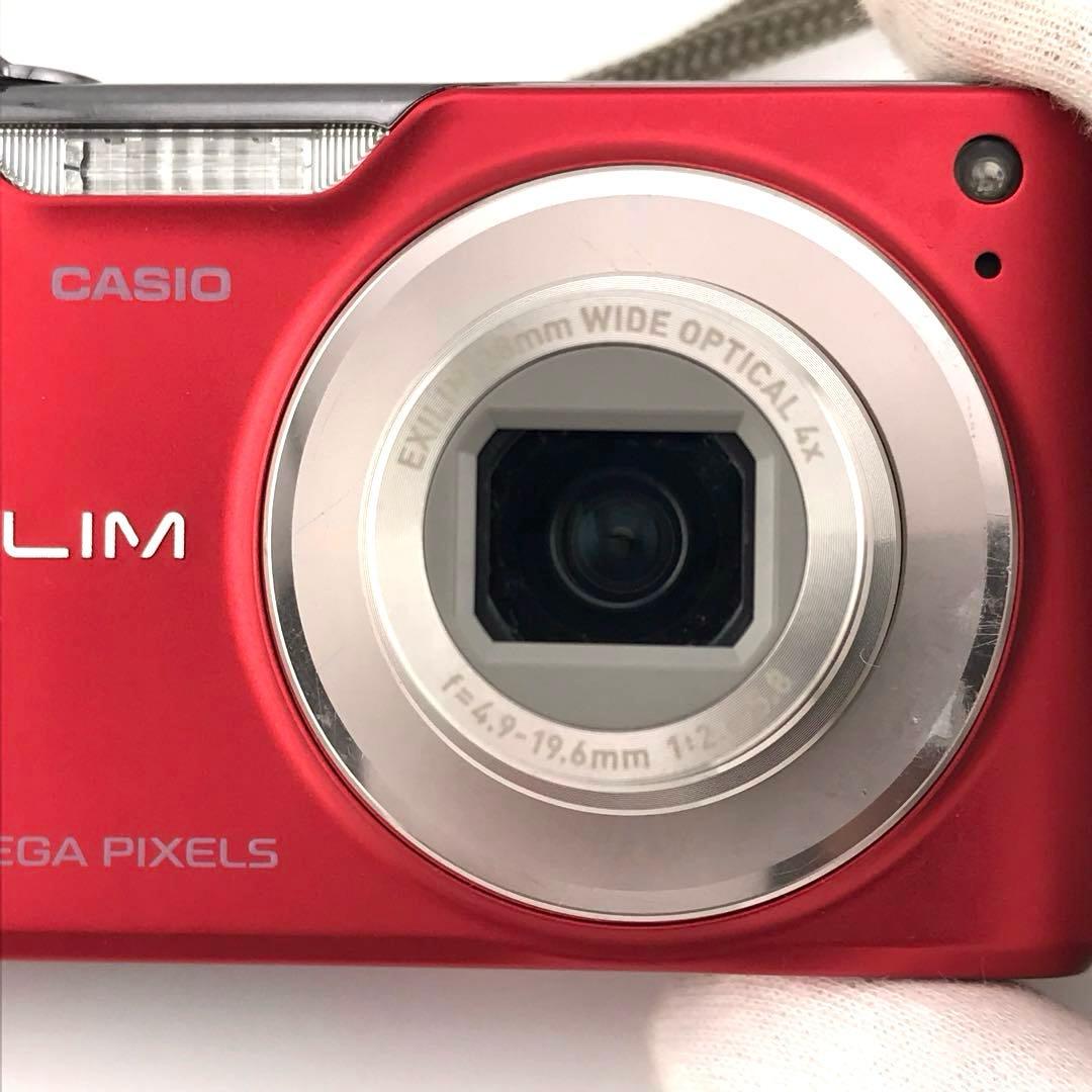 実写美⭕️【動作確認済】CASIO　EXILIM　ZOOM EX-Z450 レッド