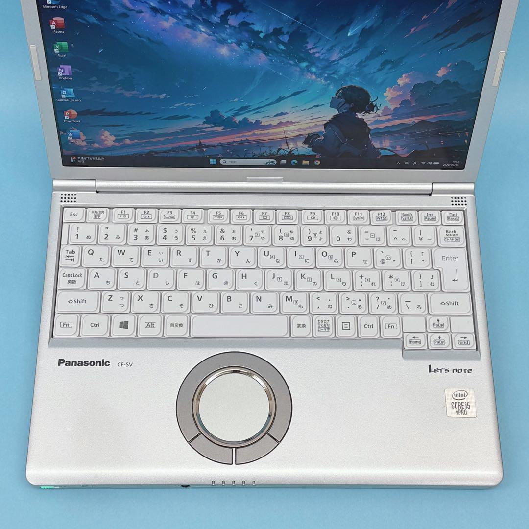 090良品 レッツノートCF-SV9 i5 第10世代 16GB office