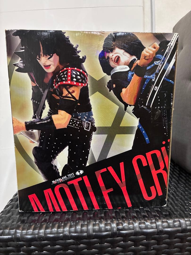モトリークルー フィギュア　motley crue マクファーレントイズ