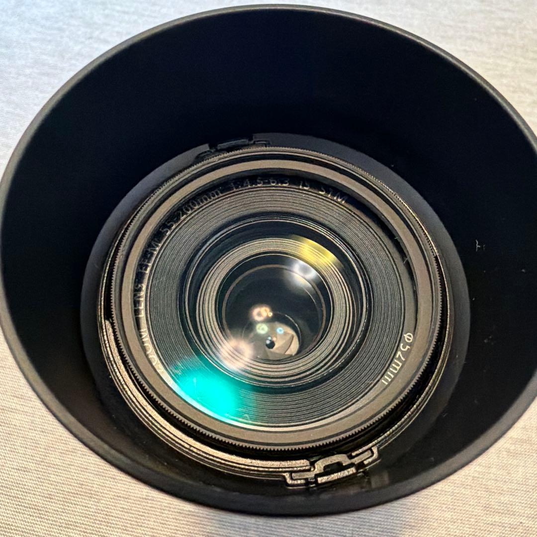 Canon EF-M 22mm 55-200mm IS STM レンズ2本セット