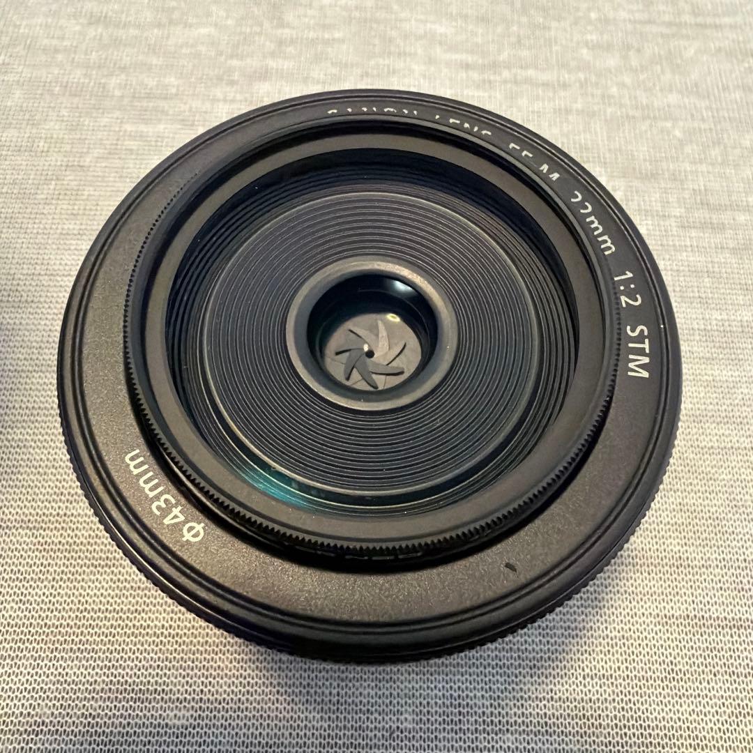 Canon EF-M 22mm 55-200mm IS STM レンズ2本セット