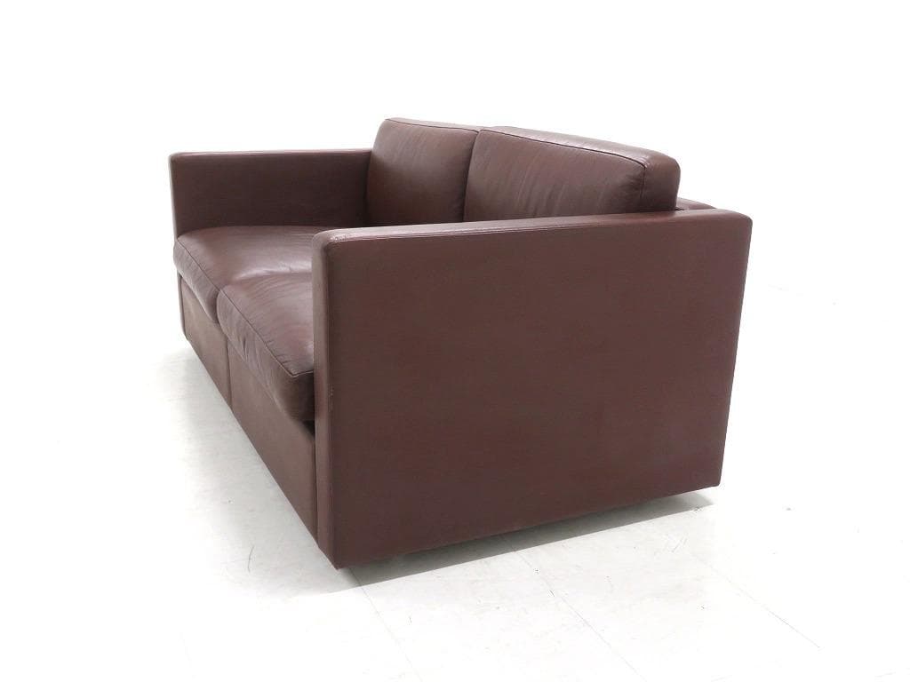 knoll ノール　119万　ビンテージ　2人掛けソファ　ラブソファ　総本革