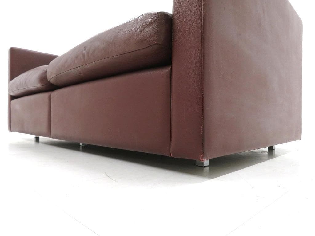 knoll ノール　119万　ビンテージ　2人掛けソファ　ラブソファ　総本革