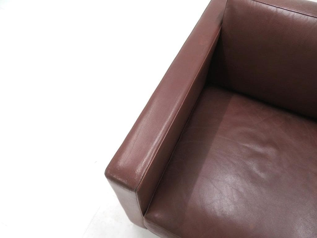 knoll ノール　119万　ビンテージ　2人掛けソファ　ラブソファ　総本革