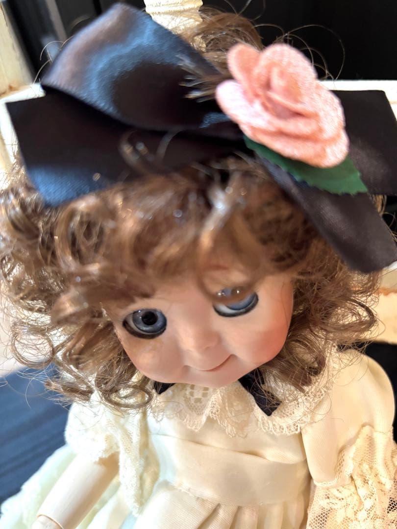 ヴィンテージ　ビスクドール　グーグリー　221