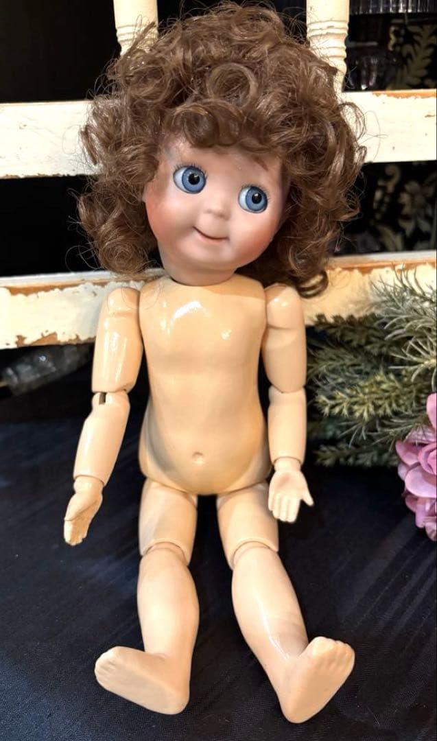 ヴィンテージ　ビスクドール　グーグリー　221