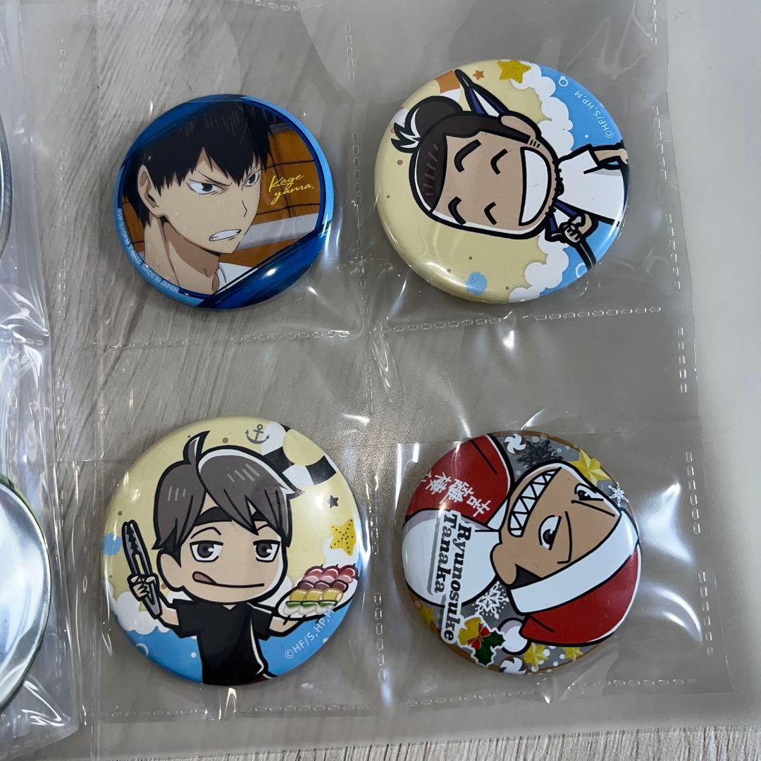 【1/31までに売れなければ取下げ】ハイキュー!! 缶バッジ 32種バラ売り不可