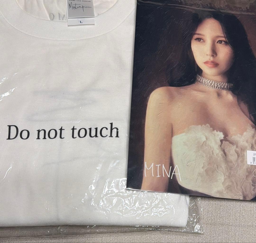 TWICE MISAMO ミサモ　ミナ　オフラインくじ　直筆サイン入りTシャツ