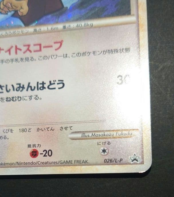 ポケモンカード　プロモ　ホーホー　ヨルノズク