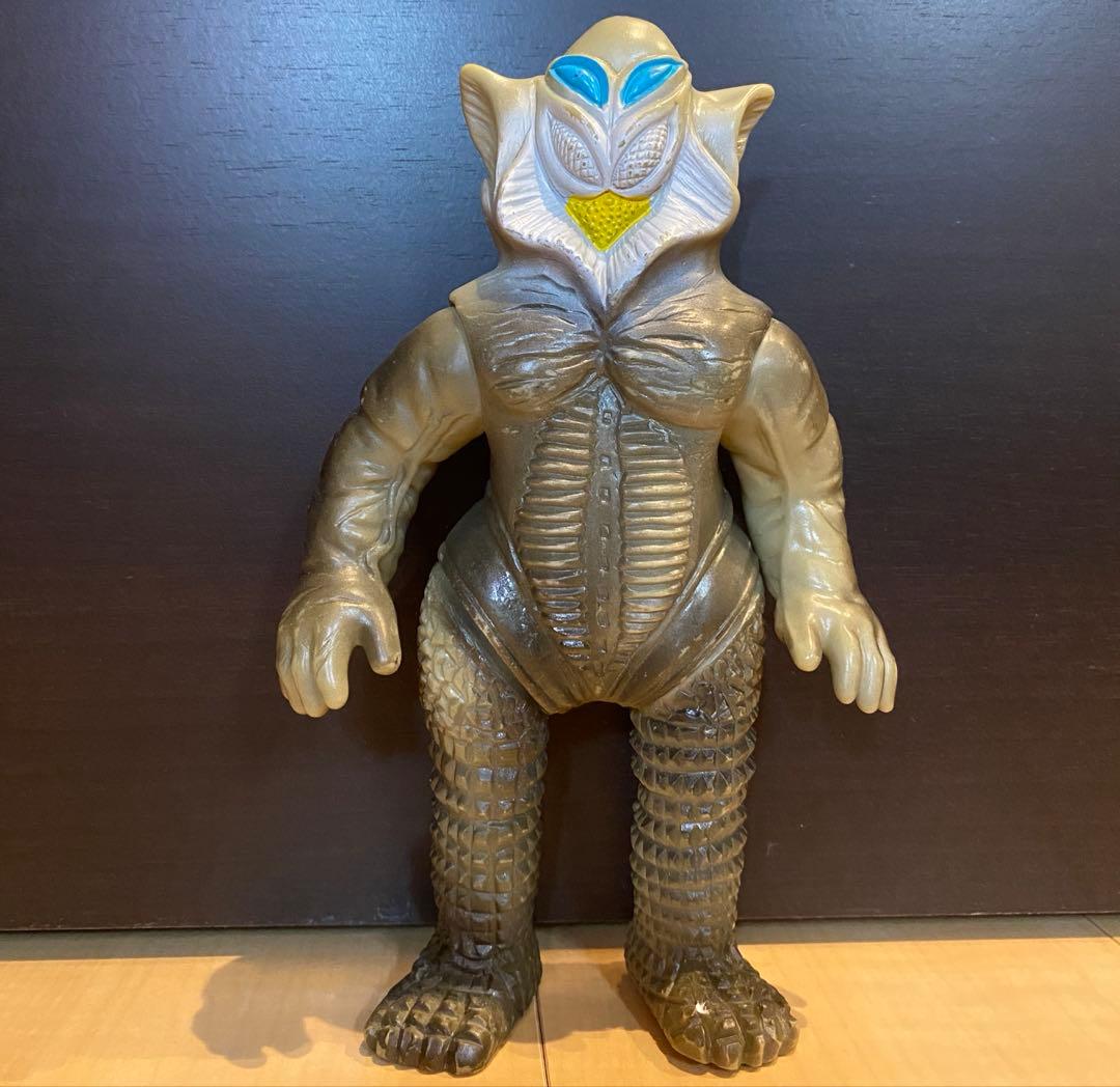メフィラス星人 ソフビ 当時物 マルサン 移行期