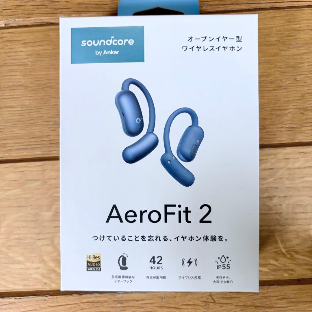 Anker Soundcore AeroFit2 ディープブルー