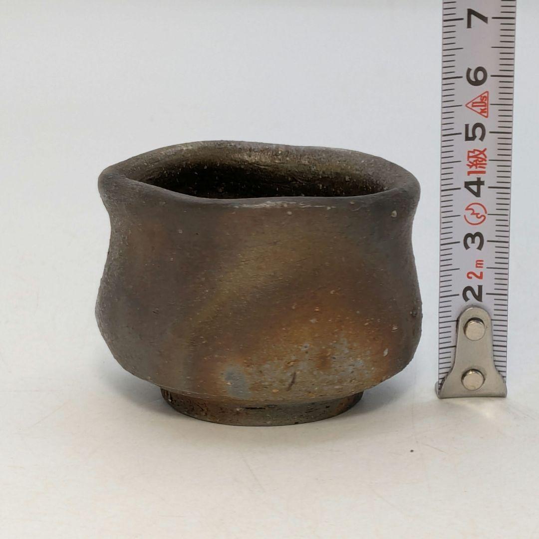 伝統工芸士 西川政美 備前焼 徳利&ぐい呑 共箱栞 酒器セット とっくり 食器