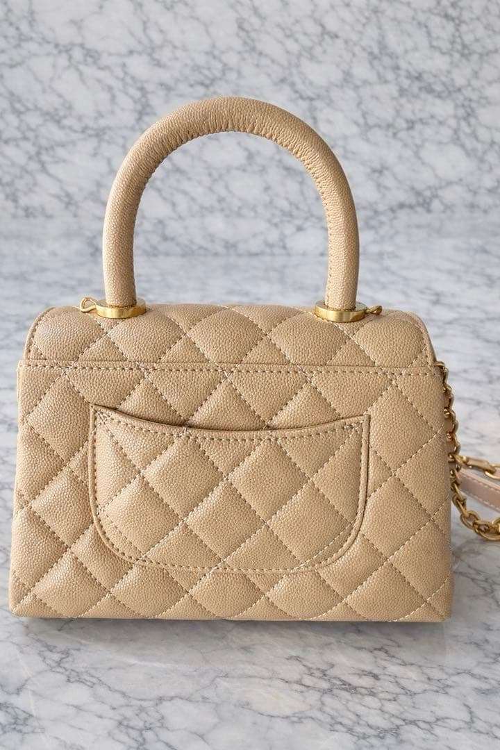 CHANEL ノベルティ ココハンドル ベージュ 19cm