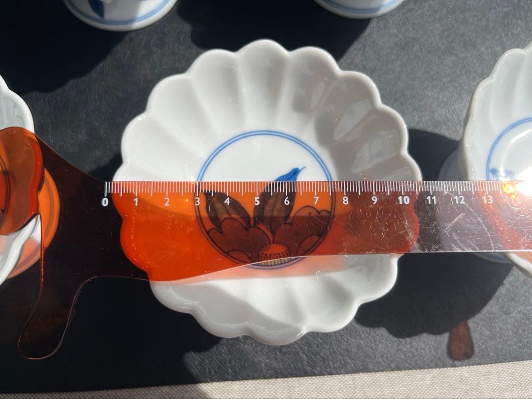 魯山窯　高台小鉢　5点　伊万里焼