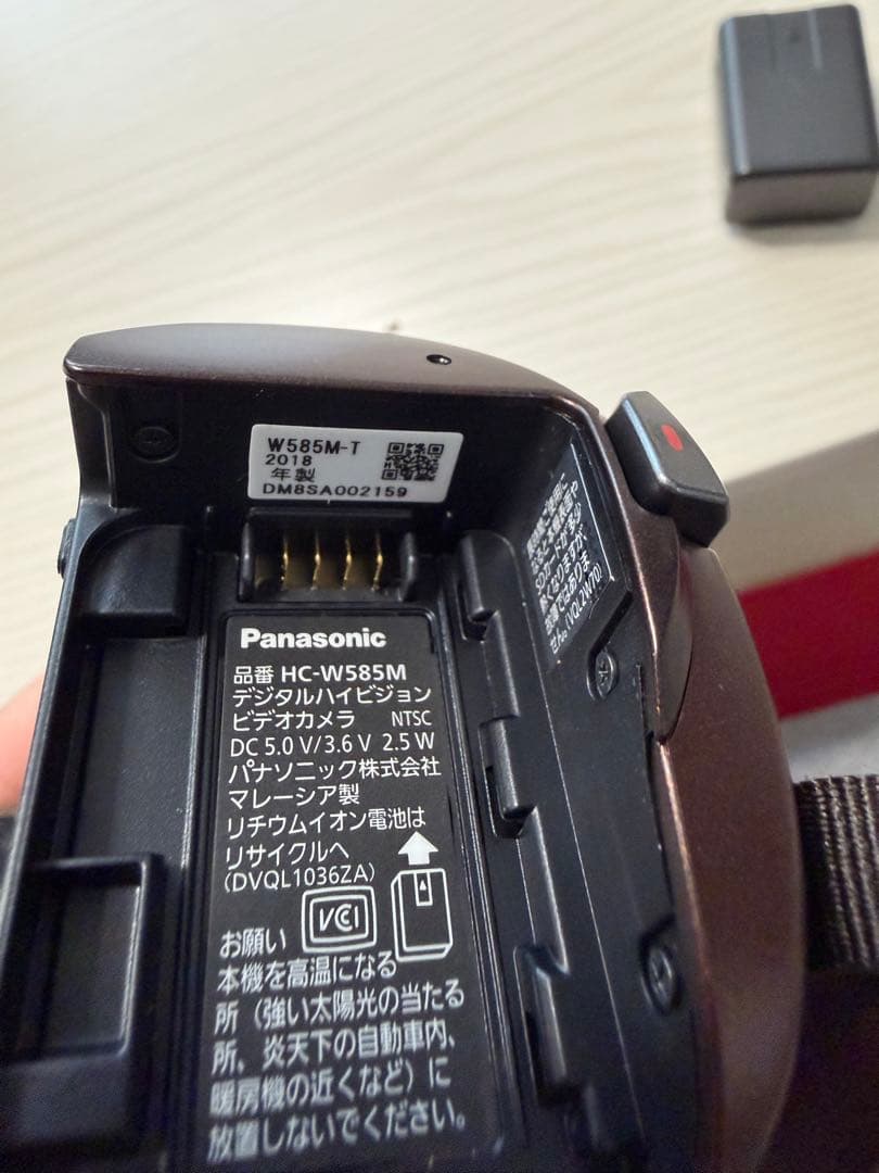Panasonic デジタルハイビジョンビデオカメラ ブラウン 【美品】