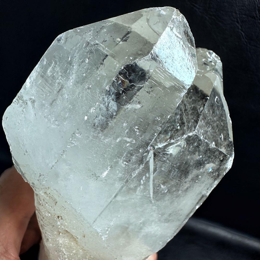 別格高級品 ❗️巨大❗️超強いパワー虹入り☆ヒマラヤ水晶パワーストーン浄化A1257