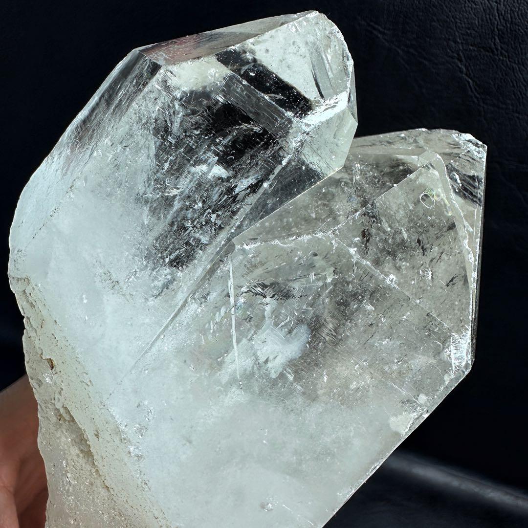 別格高級品 ❗️巨大❗️超強いパワー虹入り☆ヒマラヤ水晶パワーストーン浄化A1257