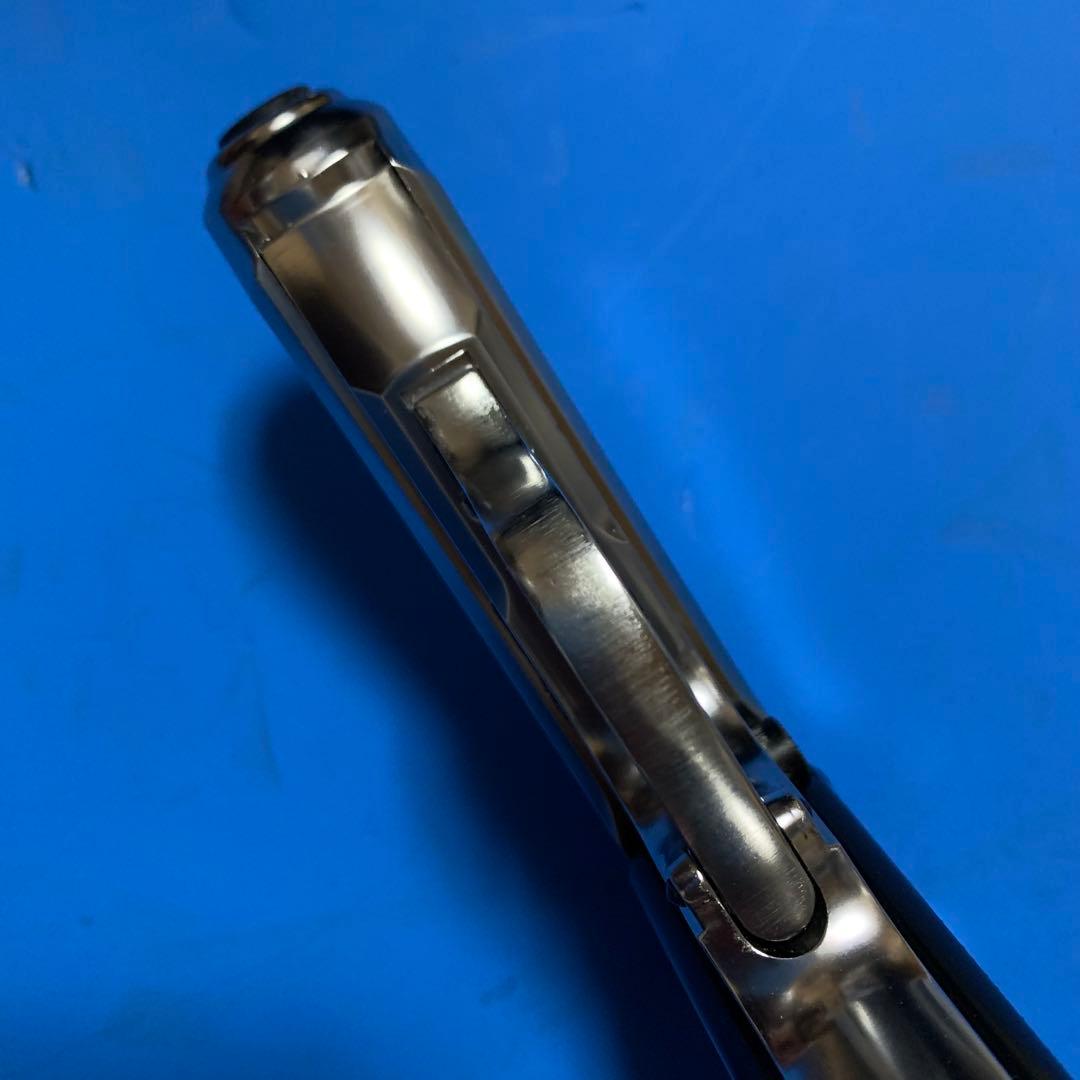 ⭕️美品★マルシン ワルサーPPK シルバー樹脂製 STGA規格 未発火モデルガン