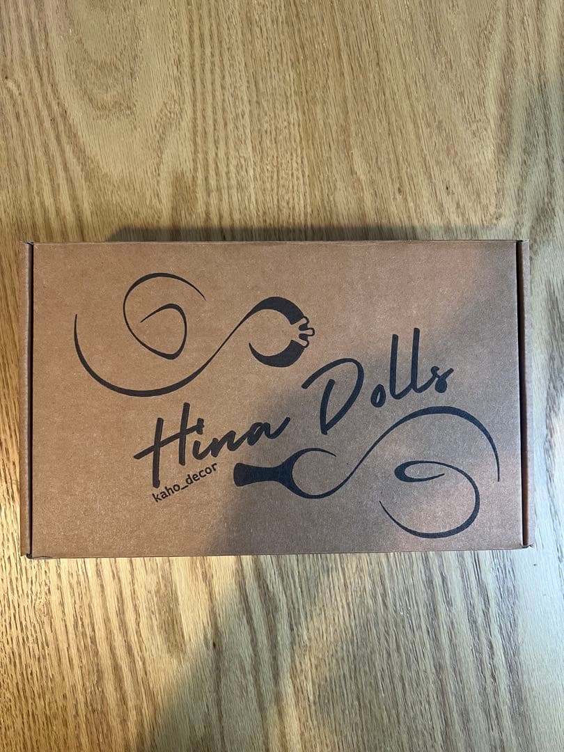 【即日発送・新品未使用】木製雛人形コンパクト ナチュラル 北欧風 初節句