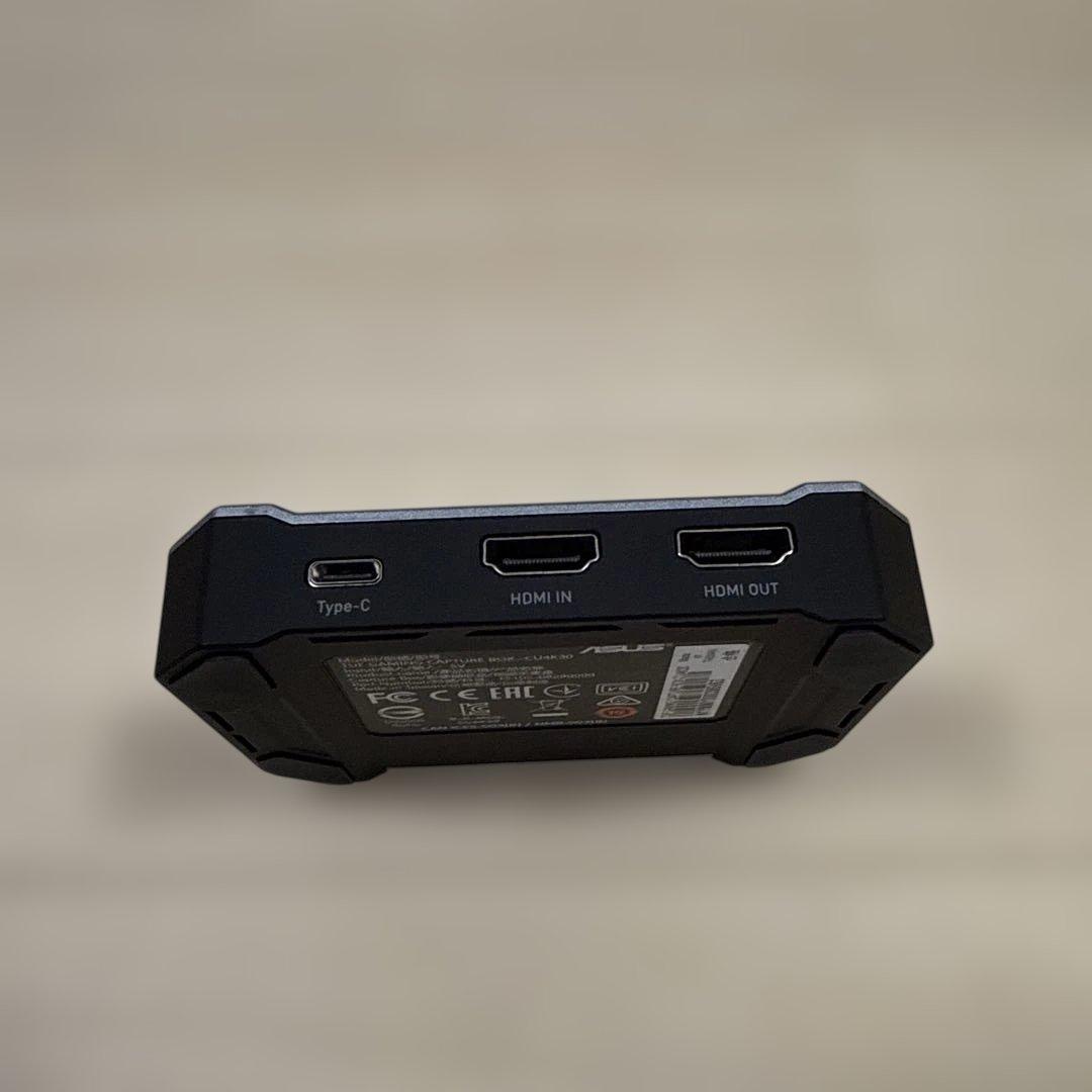 ビデオキャプチャー・キャプチャーボード ASUS TUF Gaming Capture Box CU4K30