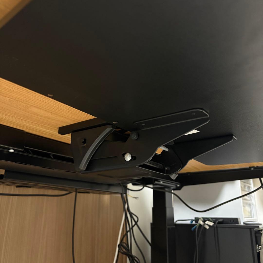 Flexispot E7BPro&140x70cmブラック アクセサリー2点付き