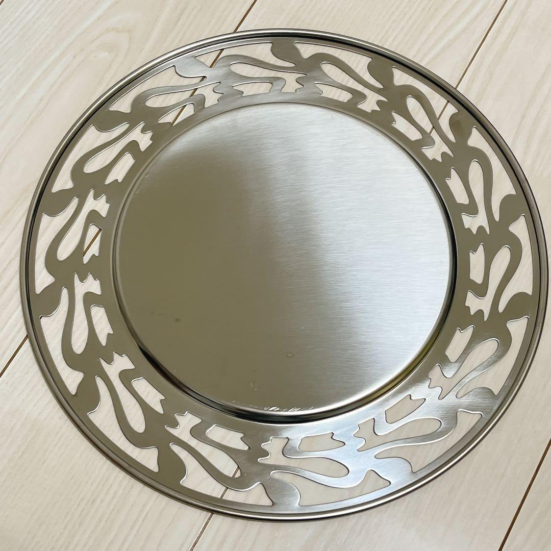 【4枚セット】ALESSI アレッシィ Ethno ラウンドトレイ