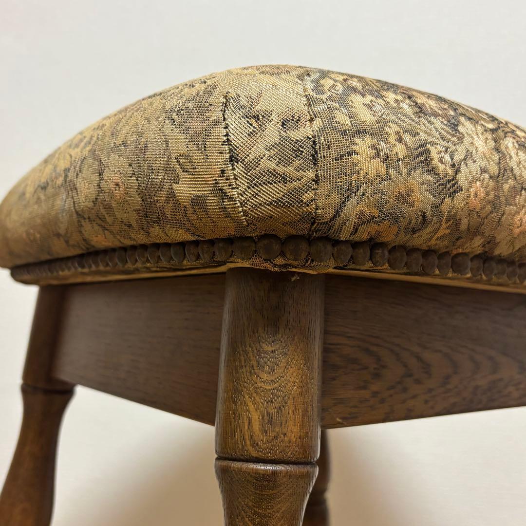 【超希少　美品】　カリモク　スツール　ビンテージ　オールドカリモク　①