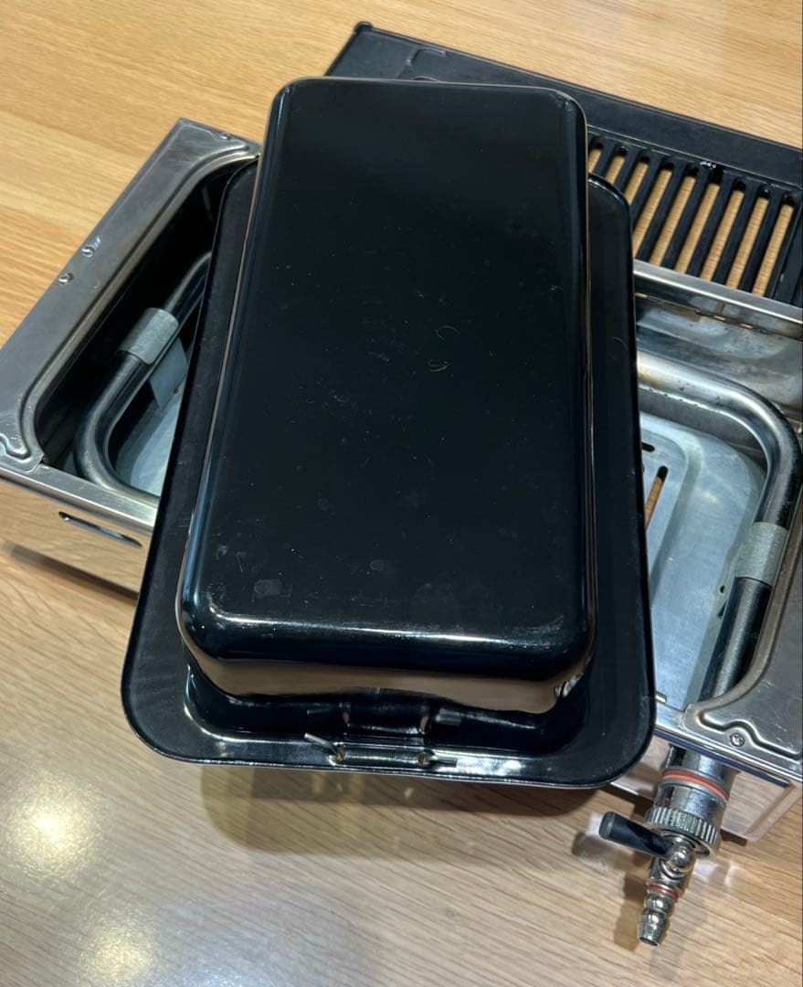 【✨美品✨】山岡金属工業 ヤマキン 高級焼肉器Y-18A型　都市ガス用