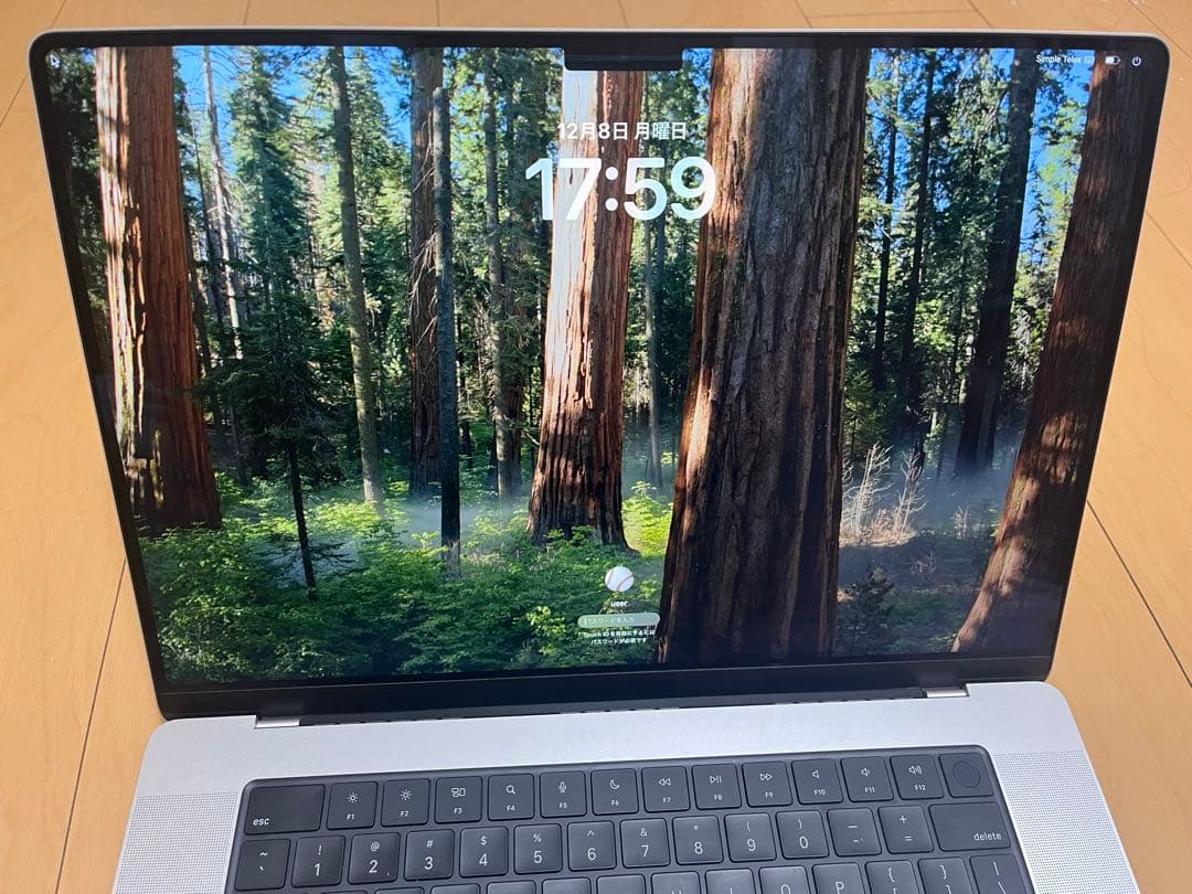<美品> MacBook Pro 16インチ M1 2021 16GB 1TB
